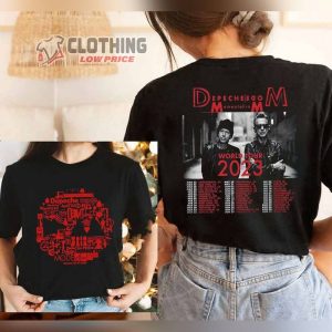 2023 Depeche Mode T Shirt Depeche Mode Memento Mori World 2023 Tour Sweatshirt Dm Rock Band 2023 Shirt 2023 Tour Hoodie2
