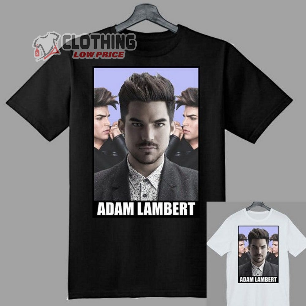 Adam Lambert New Tour Merch, Adam Lambert Tshirt, New Album Adam Lambert Tshirt, Adam Lambert Merch