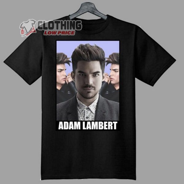 Adam Lambert New Tour Merch, Adam Lambert Tshirt, New Album Adam Lambert Tshirt, Adam Lambert Merch