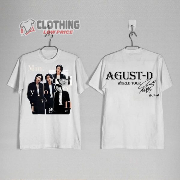 Agust D Tour World Tour 2023 Unisex Shirt, Daechwita Shirt, Bangtan Shirt, Army Sweatshirt, Suga Tshirt, Min Yoongi Tee, Agust D Concert TShirt, Agust D BTS Merch