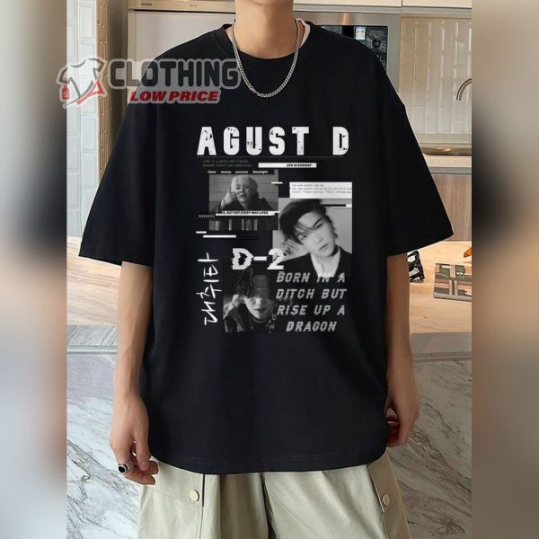 Agust D World Tour Unisex Shirt, Min Yoongi Shirt, Suga Shirt, Suga Fan Gift T-Shirt, Agust D Concert Shirt, Army Friend Gift Merch