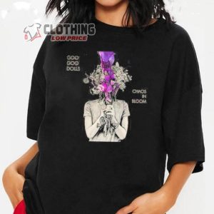 Art Goo Goo Dolls Chaos In Bloom New Album 2023 T shirt Goo Goo Dolls Set List Shirt Goo Goo Dolls Iris Chords Shirt 1