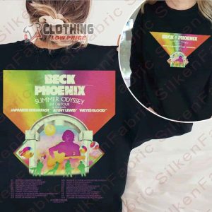 Beck And Phoenix Band Live On Tour 2023 Merch Summer Odyssey Live On Tour 2023 Tickets T Shirt 2