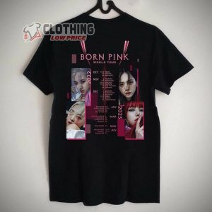 Blackpink Pink Venom 2023 Merch Blackpink World Tour 2022 2023 T Shirt Black Pink Tour 2023 Shirt Black Pink T Shirt3