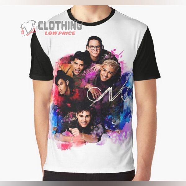 Cnco All Over Print 3d T- Shirt, Cnco Vip Tickets Shirt, Cnco Meet And Greet Shirt