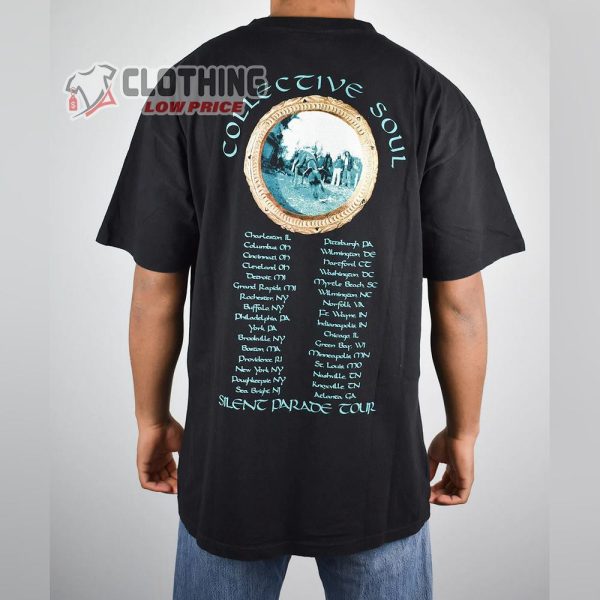 Collective Soul Setlist Shirt, Collective Soul Tour 2023 Shirt, Collective Soul Albums Shirt