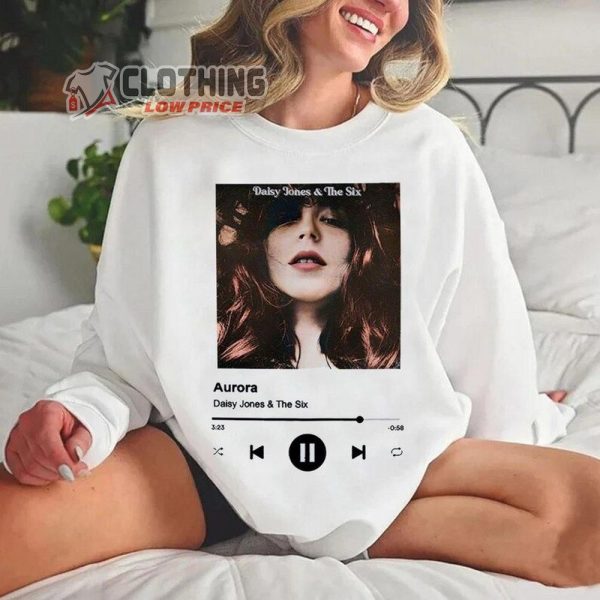 Daisy Jones And The Six Aurora 2023 Tour Merch, Aurora Concert Tour 2023 Shirt, Daisy Jones And The Six Aurora T-Shirt, Aurora 2023 Tour Sweatshirt