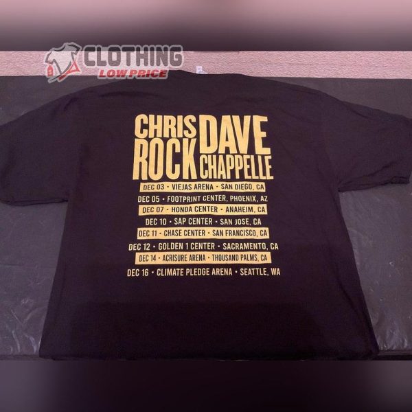 Dave Chappelle Tour Merch, Chris Rock Tour Merch, Dave Chappelle Chris Rock Tour 2022 Shirt