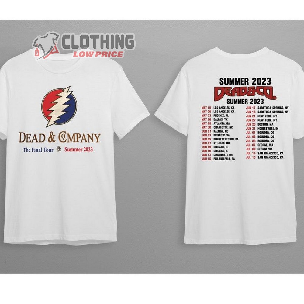 Dead And Company Band Shirt, Dead And Company Tickets 2023 Shirt, Dead