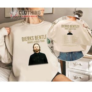 Dierks Bentley Gravel And Gold 2023 Tour Dates Merch Gravel And Gold Concert 2023 Shirt Dierks Bentley Country Music T Shirt