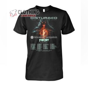Disturbed Take Back Your Life World Tour 2023 Setlist Merch, Take Back Your Life World Tour 2023 Dates Shirt Disturbed World Tour 2023 T-Shirt