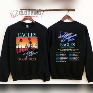 Eagles Hotel California Tour 2023 Unisex Sweatshirt, Hotel California Tour 2023 Tshirt, Eagles Concert, Hotel California 2023 Tour Unisex Hoodie