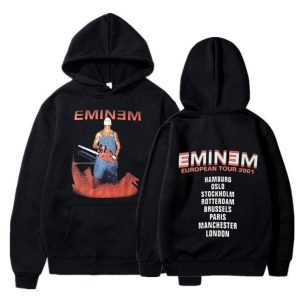 Eminem Anger Management Tour Vintage Hoodie, Vintage Harajuku Funny Rick Sweatshirts, Eminem Tour Long Sleeve Merch