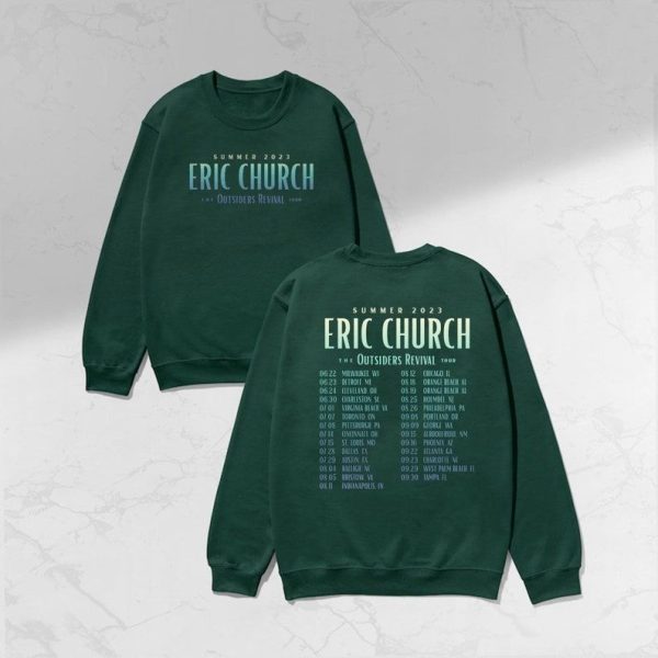 Eric Church The Outsiders Revival Tour 2023 Shirt, Eric Church Fan Gift T-Shirt, Eric Church 2023 Tour Sweatshirt