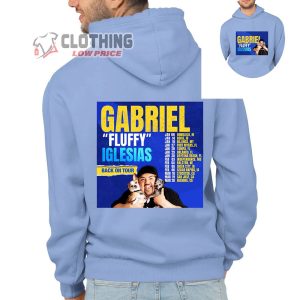 Gabriel Iglesias Fluffy Back On Tour 2023 Merch Gabriel Iglesias World Tour 2023 T-Shirt