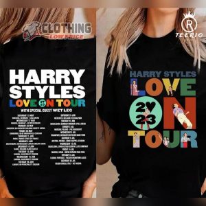 Harry Tour Dates 2023 Shirt, Love On Tour 2023 Sweatshirt, Harry Styles Shirt, Harry Tour 2023 Shirt, Retro Pop King, Harry Styles Merch, Unisex Shirt