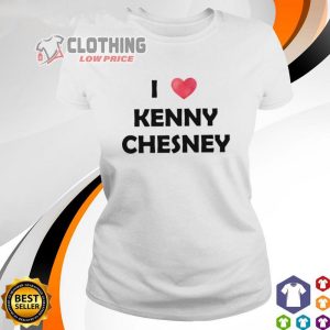 I Love Kenny Chesney Shirt Ladies Tee, Kenny Chesney Setlist 2023 T- Shirt, Kenny Chesney 2023 Tour Dates T- Shirt