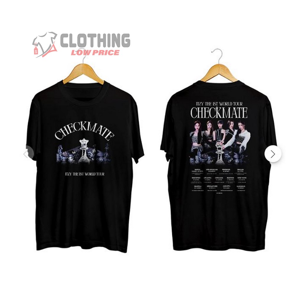 Itzy Checkmate 2023 World Tour Merch, Itzy The 1St World Tour 2023 ...