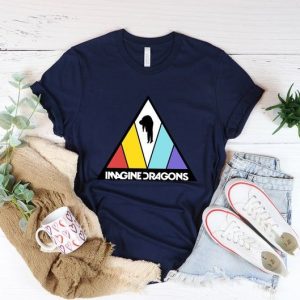 Imagine Dragons Mercury World Tour Merch Lightning Thunder T Shirt Beliver Tee Dan Reynolds Tee Imagine Dragons Transcend Logo T Shirt Merch Shirt3