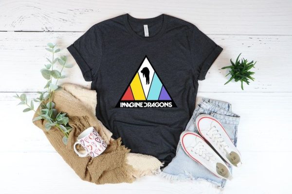 Imagine Dragons Mercury World Tour Merch, Lightning Thunder T-Shirt, Beliver Tee, Dan Reynolds Tee, Imagine Dragons Transcend Logo T-Shirt, Merch, Shirt