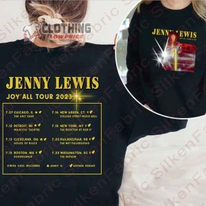 Jenny Lewis JoyAll Tour 2023 Merch Jenny Lewis World Tour 2023 Shirt JoyAll Tour 2023 Tickets T Shirt 2