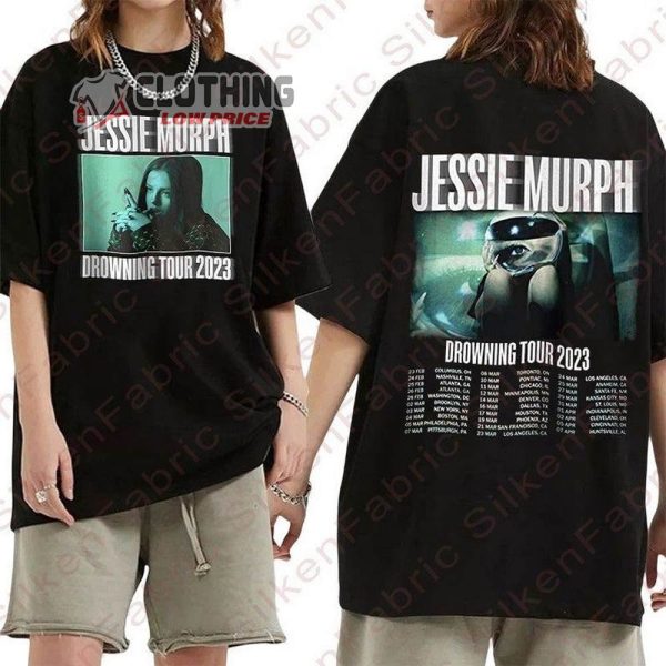 Jessie Murph Music Tour 2023 T-Shirt, Drowning Tour 2023 Merch, Jessie Murph If I Died Last Night Tour 2023 Shirt