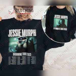 Jessie Murph Music Tour 2023 T Shirt Drowning Tour 2023 Merch Jessie Murph If I Died Last Night Tour 2023 Shirt3