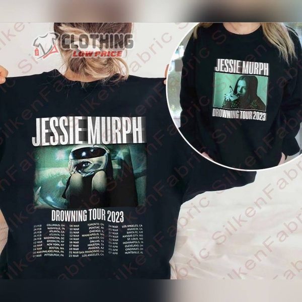 Jessie Murph Music Tour 2023 T-Shirt, Drowning Tour 2023 Merch, Jessie Murph If I Died Last Night Tour 2023 Shirt