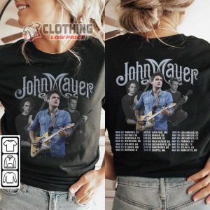 John Mayer Music Solo Tour Merch, John Mayer 2023 Tour Sweatshirt, John Mayer Tour 2023 Vintage Retro Graphic Tee, John Mayer Music Unisex Hoodie