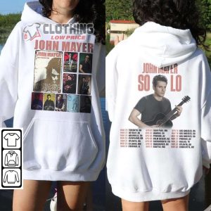 John Mayer Solo Tour Merch John Mayer Tour Dates 2023 Shirt John Mayer Music T Shirt 2