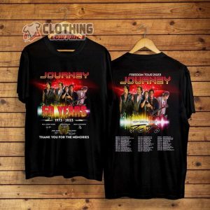Journey Tour 50Th Anniversary Merch, Journey Freedom Tour 2023 Merch, Journey Vintage Shirt, Journey Shirt, Journey Retro Sweatshirt, Journey Band Hoodie