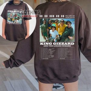 King Gizzard And The Lizard Wizard 2023 Tour T-Shirt, King Gizzard & The Lizard Wizard Uk Tour 2023 Shirt