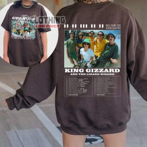 King Gizzard And The Lizard Wizard 2023 Tour T Shirt King Gizzard The Lizard Wizard Uk Tour 2023 Shirt3