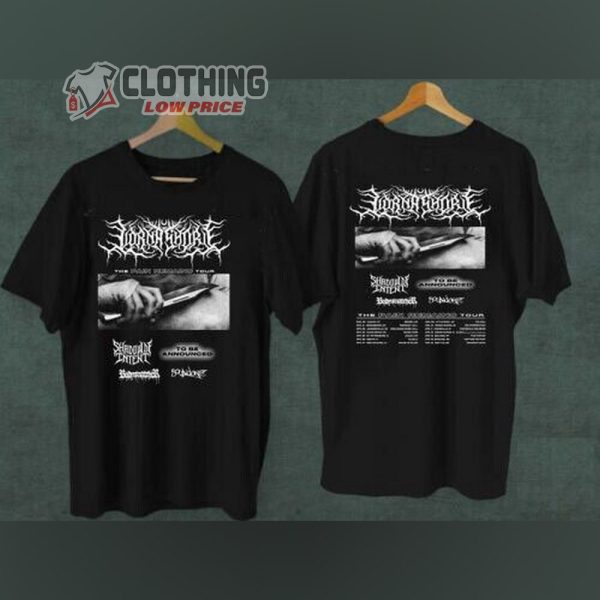 Lorna Shore Tour Dates 2023 Merch, Lorna Shore The Pain Remains Tour 2023 T-Shirt