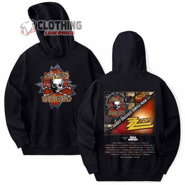 Lynyrd Skynyrd Tour 2023, Zz Top Tour 2023 Shirt, Zz Top World Tour 2023 Shirt, Lynyrd Skynyrd Tour 2023 Hoodie, Sweatshirt, Tee