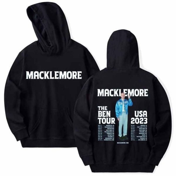 Macklemore The Ben Tour Usa 2023 Dates Merch, Macklemore World Tour 2023 T-Shirt