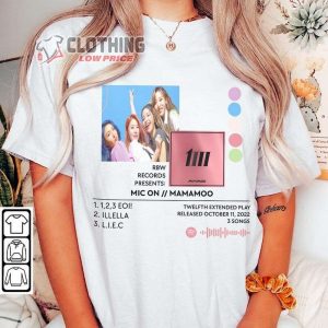 Mamamoo New Album T Shirt Mamamoo My Con Tour Sweatshirt Mamamoo Vintage Graphic Tee 3