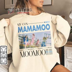 My Con Tour Vintage Sweatshirt Mamamoo Kpop Music Shirt Mamamoo Vintage Unisex Hoodie Mamamoo Kpop Merch2