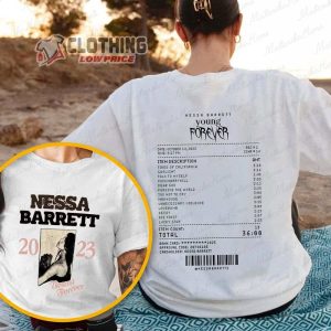 Nessa Barrett Young Forever Tour Dates 2023 Merch Nessa Barrett Tour 2023 Shirt Young Forever Tour T Shirt 2
