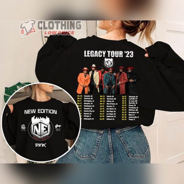 New Edition Band Music Tour 2023 Sweatshirt, The Culture Tour Shirt, New Edition For Life Merch