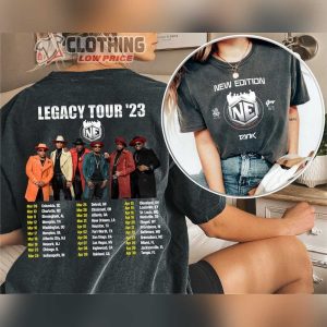 New Edition Band Music Tour 2023 Sweatshirt, The Culture Tour Shirt, New Edition For Life Merch