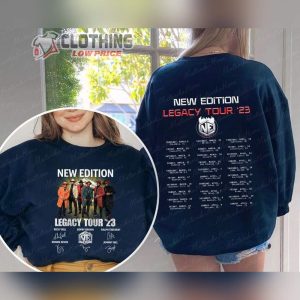 New Edition Legacy Tour Dates 2023 TShirt, New Edition Legacy Tour 2023 Shirt, New Edition Music Tour Shirt, New Edition Tour 2023 Shirt, New Edition Merch