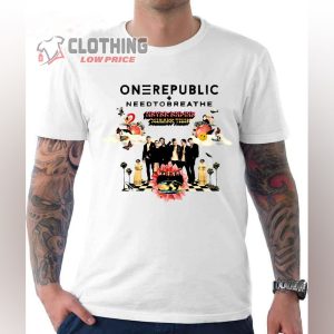 Onerepublic Pop Band T- Shirt, Onerepublic Band Members Shirt, Needtobreathe Never Ending Summer Tour 2022 Onerepublic Unisex Sweatshirt