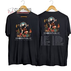 Onerepublic Tour 2023 Shirt, Onerepublic Never Ending Summer With Tour Dates Shirt, Onerepublic Band Members Shirt