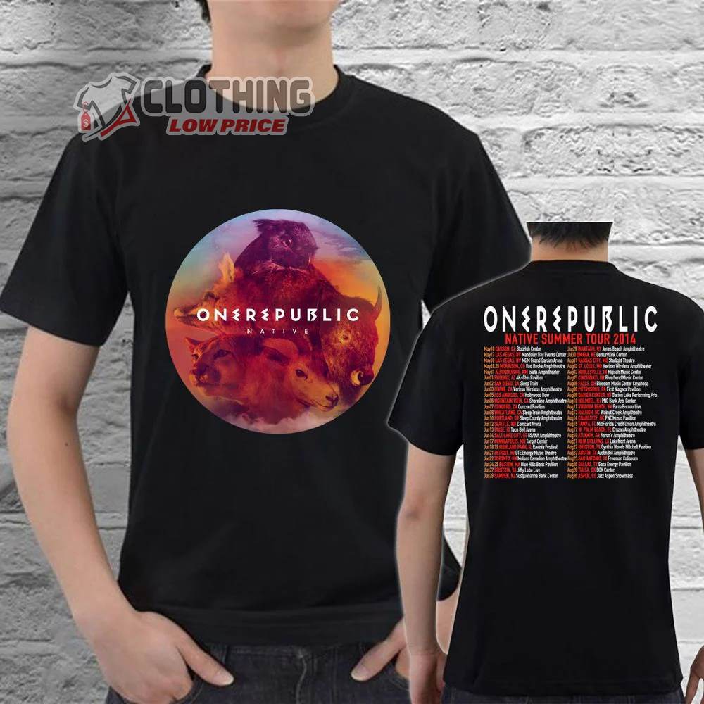 Onerepublic Tour 2023 Shirt, Onerepublic Pop Band T-shirt, Onerepublic Las Vegas Shirt, Onerepublic Merch