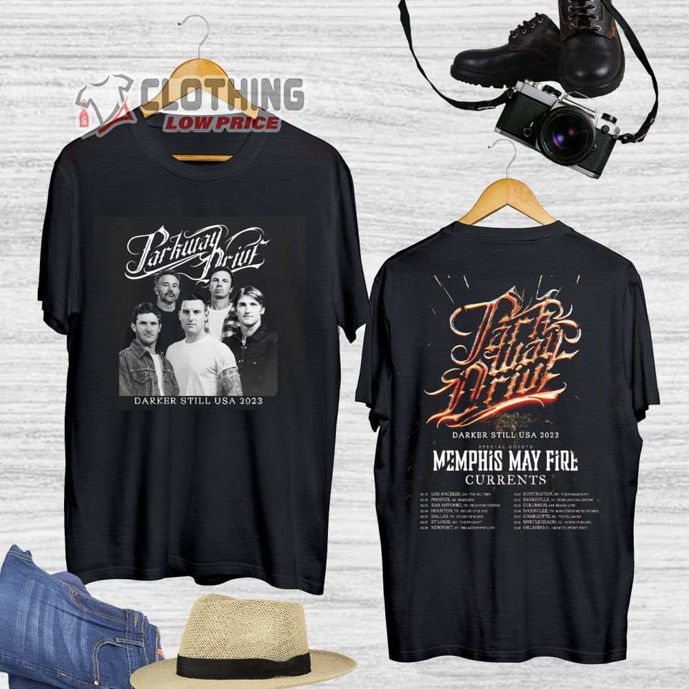 Parkway Drive Darker Still Usa 2023 Tour Shirt, Parkway Drive Band ...