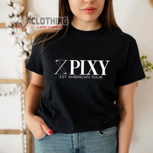 Pixy Tour 2023 Shirt, Pixy Vintage Retro T-Shirt, Kpop Pixy Vintage Shirt, Ella, Lola, Satbyeol, Dia, Sua, Dajeong Shirt, Kpop Inspired Merch