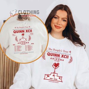 Quinn Xcii Plans The People'S Tour Dates 2023 Merch Quinn Xcii USA Tour 2023 With Special Guests T Shirt 2