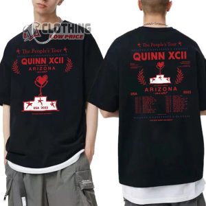 Quinn Xcii Plans The People'S Tour Dates 2023 Merch Quinn Xcii USA Tour 2023 With Special Guests T Shirt
