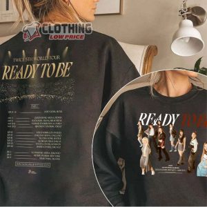 Ready To Be Twice Tour Unisex Shirt, Twice On Tour 2023 Sweatshirt, Twice World Tour Shirt, Mini Album Twice Shirt, Twice Music Tour 2023 Tee Shirt